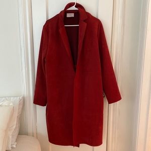 Zara Microsuede Texture Jacket
